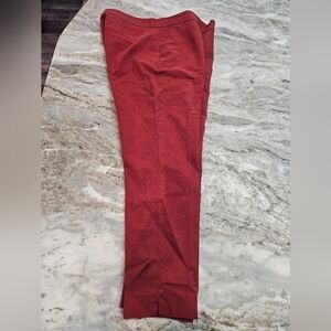 Elegant Rusty Red Women's Pants